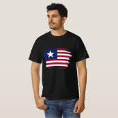 Liberiaanse vlag t-shirt (Voorkant volledig)