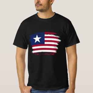 Liberiaanse vlag t-shirt