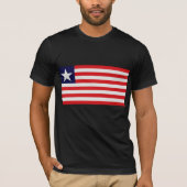 Liberiaanse vlag t-shirt (Voorkant)