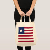 Liberiaanse vlag tote bag (Voorkant (product))