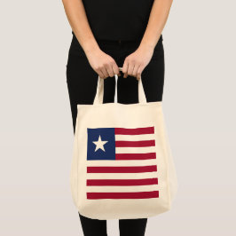 Liberiaanse vlag tote bag