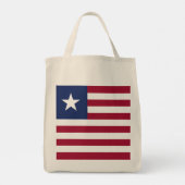 Liberiaanse vlag tote bag (Achterkant)
