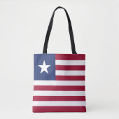 Liberiaanse vlag tote bag (Voorkant)