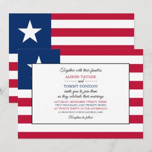 Liberiaanse vlag, vlag van Liberia Huwelijk Kaart