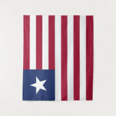 Liberiaanse vlag wandkleed (Voorkant)