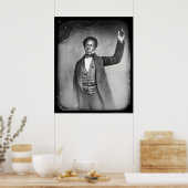 Liberian Ed J Roye Daguerreotype 1856 Poster (Keuken)