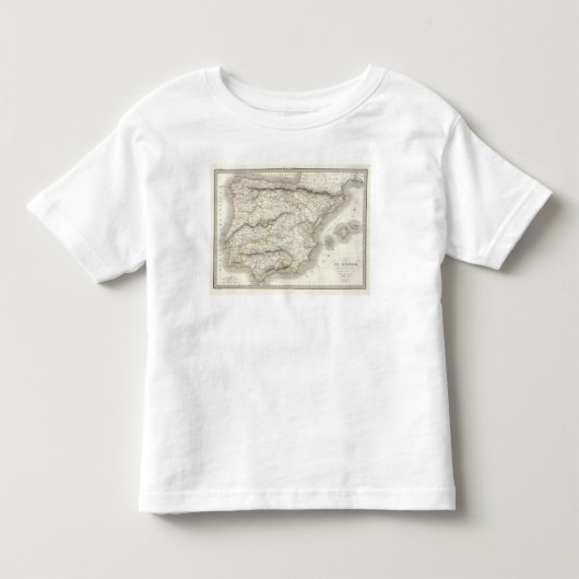 L'Iberie ou Espagne ancienne - Ancient Spain Kinder Shirts (Voorkant)