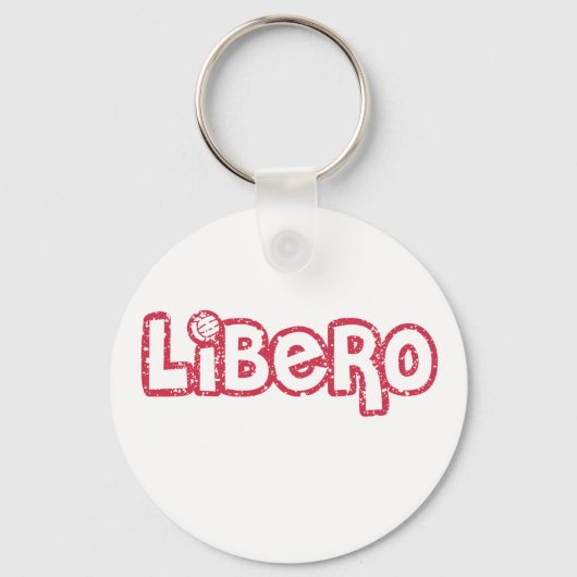 Libero Volleyball Sleutelhanger (Voorkant)