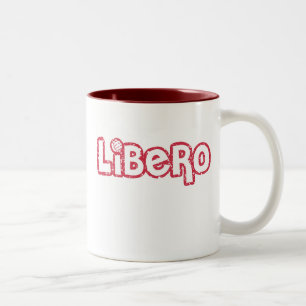 Libero Volleyball Tweekleurige Koffiemok
