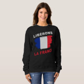 Libérons la France Patriottic Freedom & Support  Trui (Voorkant volledig)