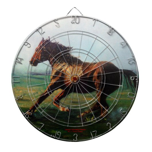 Libertad/Liberdade/Freedom Dartbord (Voorkant)