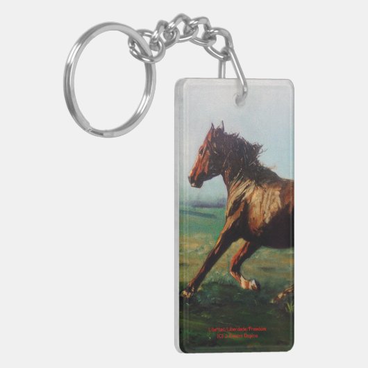 Libertad/Liberdade/Freedom Sleutelhanger (Voorkant Links)