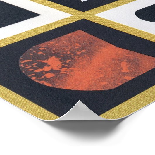 LIBERTAD PARA CUBA Magic Square Poster (Hoek)