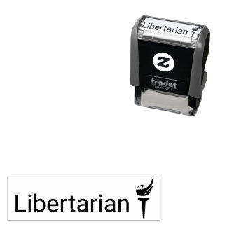 Libertarian 1,4 x 0,4-inch stempel