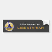 Libertarian bumper sticker (Voorkant)