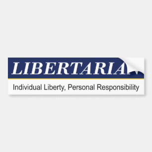 Libertarian Bumpersticker