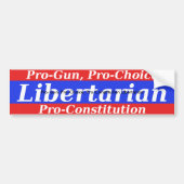 Libertarian Bumpersticker (Voorkant)