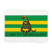 Libertarian en Firelfy Mashup Magneet (Horizontaal)