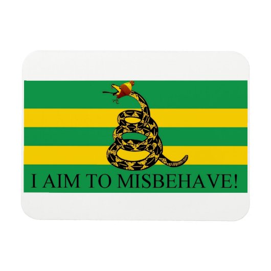 Libertarian en Firelfy Mashup Magneet (Horizontaal)