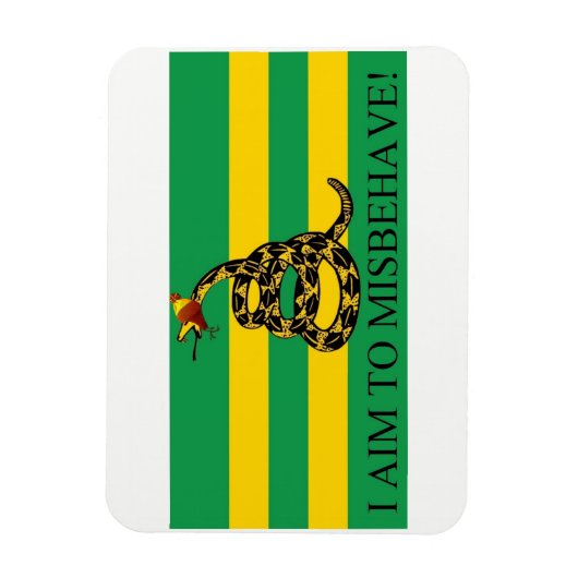 Libertarian en Firelfy Mashup Magneet (Verticaal)