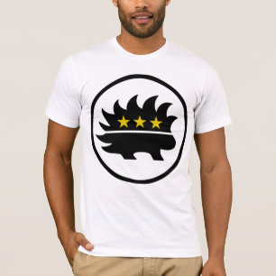 Libertarian Party Gold Star Porcupine T-shirt