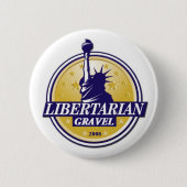 Libertarian Party GRAVEL Button LP Denver (Voorkant)