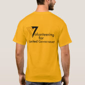 Libertarian Party of Powian County T - shirts (Achterkant)