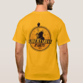 Libertarian Party of PrincipleT-shirt T-shirt (Achterkant)