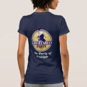 Libertarian Party T-shirt - Gepersonaliseerd (Achterkant)