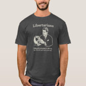 Libertarian Plot T-shirt (Voorkant)