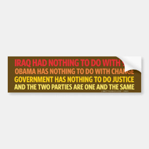 Libertarian Quartet Bumpersticker