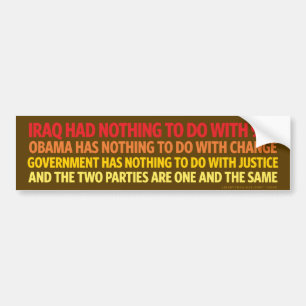 Libertarian Quartet Bumpersticker