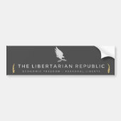 Libertarian Republic Bumpersticker (Voorkant)