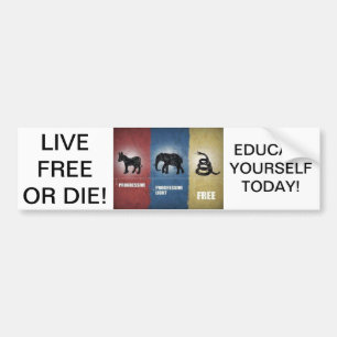Libertarian/Tea Party Bumpersticker