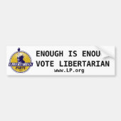 Libertariële partij bumpersticker (Voorkant)