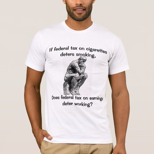 libertarisch t - shirt (Voorkant)