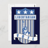 Libertarische Partij Briefkaart (Voorkant / Achterkant)