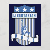 Libertarische Partij Briefkaart (Voorkant)