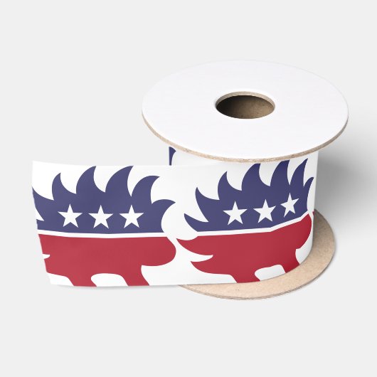 Libertarische Partijlogo Satijnen Lint (Spoel)