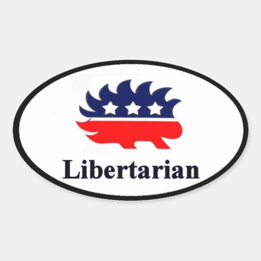 Libertarische Sticker (Voorkant)