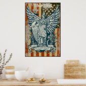 Libertas Goddess of Liberty Poster (Keuken)