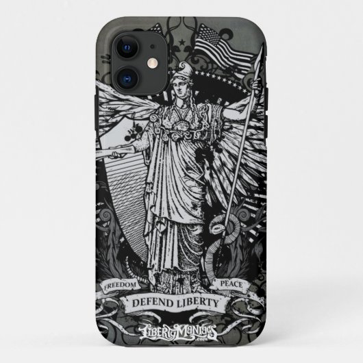 Libertas Lady Liberty Hoesje (Achterkant)