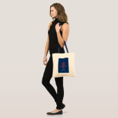 Liberté Égalité Chardonnay Grappige Eiffeltoren Wi Tote Bag (Voorkant (model))
