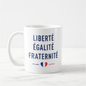 Liberté Égalité Fraternité Franse Motto Mok (Links)