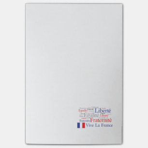 Liberté - Egalité - Fraternité : Franse revolut Post-it® Notes