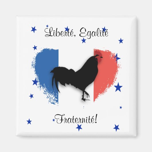Liberté, Egalité, Fraternité Magneet (Voorkant)