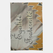 Liberté, Égalité, Fraternité Theedoek (Verticaal)