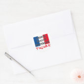 Liberte Egalite Fraternite Toujours Ronde Sticker (Envelop)