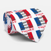 Liberte Egalite Fraternite Toujours Stropdas (Opgerold)