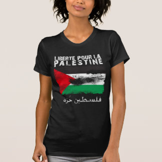 Liberté pour la Palestine (filistin hurra) T-shirt